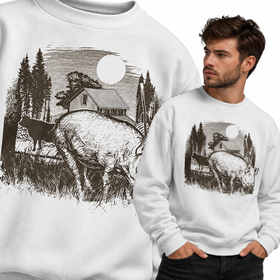 BLUZA  ZWIERZĘTA   NIGHTPIG